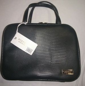 Leather Stephanie Johnson make up(travel) bag